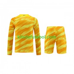 Camisola de Guarda-redes Liverpool Criança Terceiro equipamento 2023-2024 Mangas Compridas