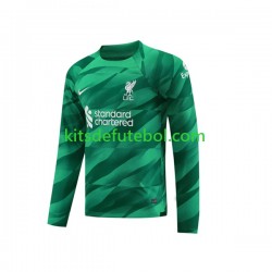 Camisola de Guarda-redes Liverpool Homem Equipamento principal 2023-2024 Mangas Compridas