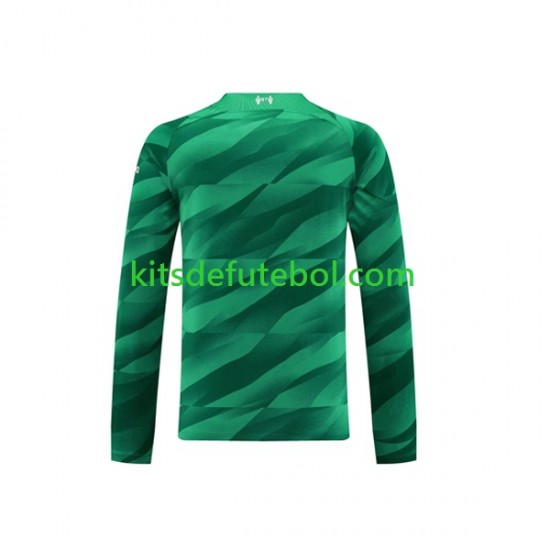 Camisola de Guarda-redes Liverpool Homem Equipamento principal 2023-2024 Mangas Compridas