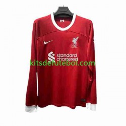 Camisola Liverpool Homem Equipamento principal 2023-2024 Mangas Compridas