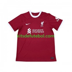 Camisola Liverpool Homem Equipamento principal 2023-2024 Mangas Curtas