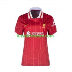 Camisola Liverpool Mulheres Equipamento principal 2024-2025 Mangas Curtas