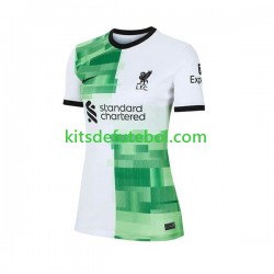 Camisola Liverpool Mulheres Equipamento alternativo 2023-2024 Mangas Curtas
