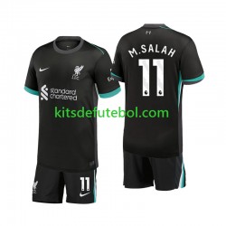 Camisola Liverpool M.Salah 11 Criança Equipamento alternativo 2024-2025 Mangas Curtas