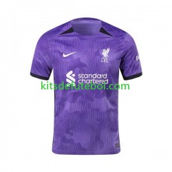 Camisola Liverpool Homem Terceiro equipamento 2023-2024 Mangas Curtas