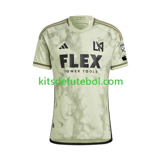 Camisola Los Angeles FC Homem Equipamento alternativo 2023 Mangas Curtas