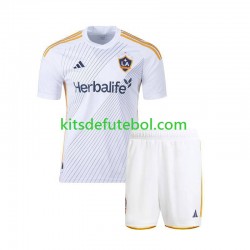 Camisola Los Angeles Galaxy Criança Equipamento principal 2024 Mangas Curtas