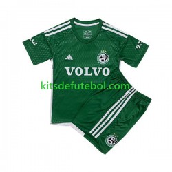 Camisola Maccabi Haifa Criança Equipamento principal 2023-2024 Mangas Curtas