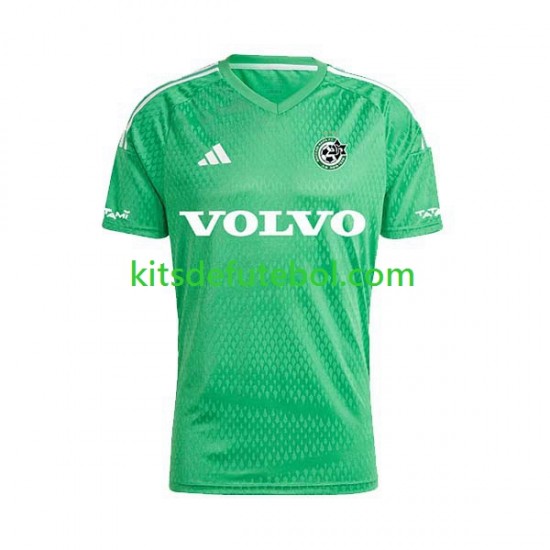 Camisola Maccabi Haifa Homem Equipamento principal 2023-2024 Mangas Curtas