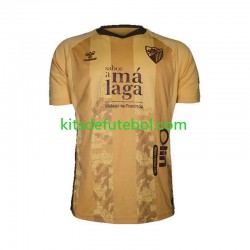 Camisola Málaga CF Homem Equipamento alternativo 2024-2025 Mangas Curtas