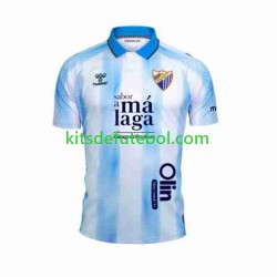 Camisola Málaga CF Homem Equipamento principal 2023-2024 Mangas Curtas