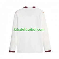 Camisola Manchester City Homem Equipamento alternativo 2023-2024 Mangas Compridas