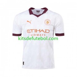 Camisola Manchester City Homem Equipamento alternativo 2023-2024 Mangas Curtas
