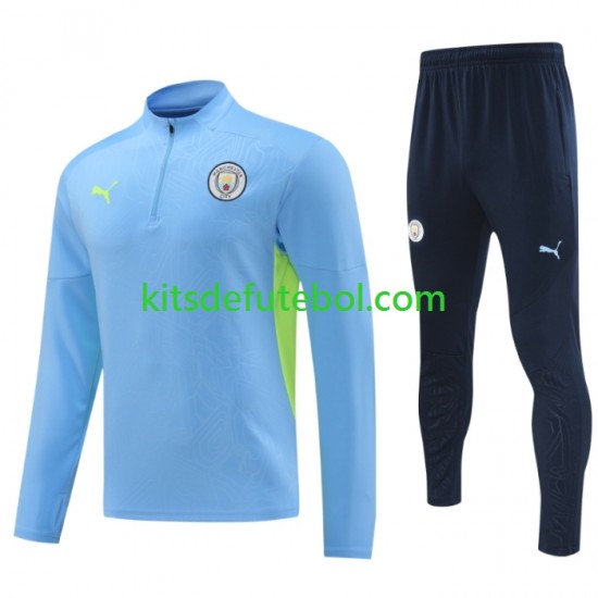 Manchester City Azul Conjunto de treino 2024-2025