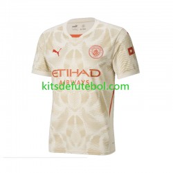 Camisola de Guarda-redes Manchester City Homem Terceiro equipamento 2024-2025 Mangas Curtas
