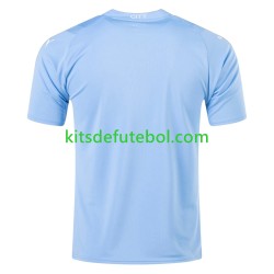 Camisola Manchester City Homem Equipamento principal 2023-2024 Mangas Curtas