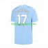Camisola Manchester City Kevin De Bruyne 17 Homem Equipamento principal 2023-2024 Mangas Curtas