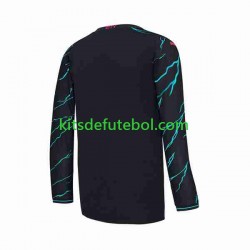 Camisola Manchester City Homem Terceiro equipamento 2023-2024 Mangas Compridas