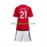 Camisola Manchester United Antony Matheus 21 Criança Equipamento principal 2023-2024 Mangas Curtas