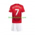 Camisola Manchester United Beckham 7 Criança Equipamento principal 2024-2025 Mangas Curtas