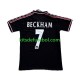 Camisola Retrô Manchester United Beckham 7 - Homem Terceiro equipamento 1998 1999 Mangas Curtas