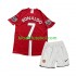 Camisola Retrô Manchester United Cristiano Ronaldo 7 Criança Equipamento principal 2007 Mangas Curtas