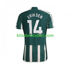 Camisola Manchester United Eriksen 14 Homem Equipamento alternativo 2023-2024 Mangas Curtas