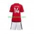 Camisola Manchester United Eriksen 14 Criança Equipamento principal 2023-2024 Mangas Curtas