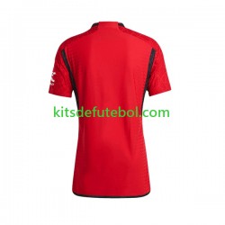 Camisola Manchester United Mulheres Equipamento principal 2023-2024 Mangas Curtas