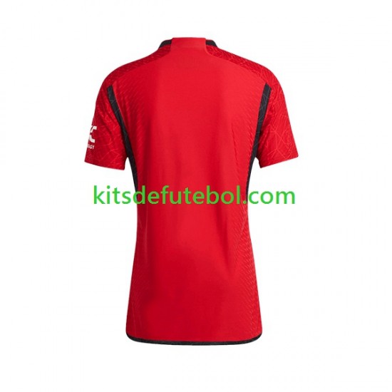 Camisola Manchester United Mulheres Equipamento principal 2023-2024 Mangas Curtas
