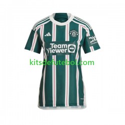 Camisola Manchester United Mulheres Equipamento alternativo 2023-2024 Mangas Curtas