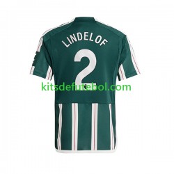 Camisola Manchester United Lindelof 2 Homem Equipamento alternativo 2023-2024 Mangas Curtas