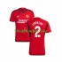 Camisola Manchester United Lindelof 2 Homem Equipamento principal 2023-2024 Mangas Curtas