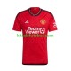 Camisola Manchester United Lisandro Martinez 6 Homem Equipamento principal 2023-2024 Mangas Curtas