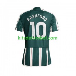 Camisola Manchester United Marcus Rashford 10 Homem Equipamento alternativo 2023-2024 Mangas Curtas