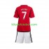 Camisola Manchester United Mount 7 Criança Equipamento principal 2023-2024 Mangas Curtas
