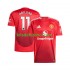 Camisola Manchester United Vermelho Rasmus Hojlund 11 Homem Equipamento principal 2024-2025 Mangas Curtas