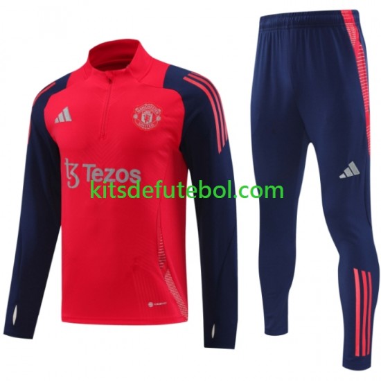 Manchester United Vermelho Conjunto de treino 2024-2025