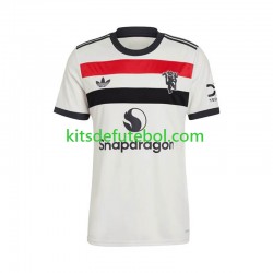 Camisola Manchester United Homem Terceiro equipamento 2024-2025 Mangas Curtas