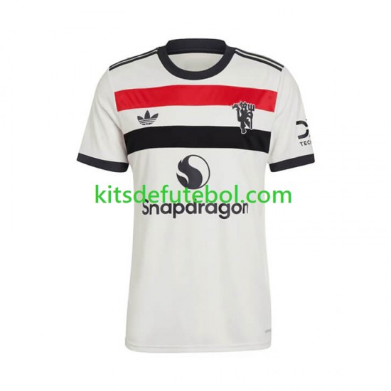 Camisola Manchester United Homem Terceiro equipamento 2024-2025 Mangas Curtas