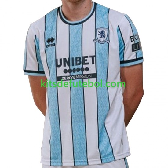 Camisola Middlesbrough Homem Equipamento alternativo 2024-2025 Mangas Curtas