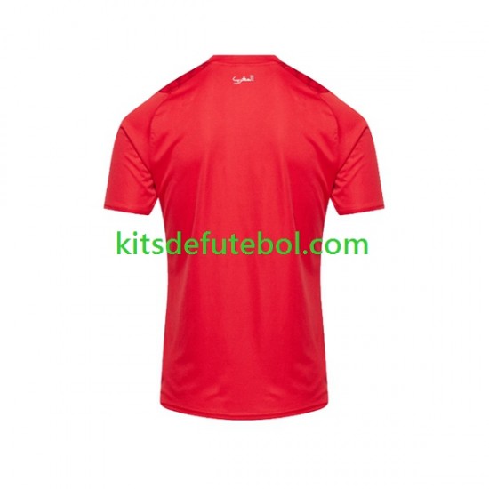 Camisola Seleção da Marroquina Homem Equipamento principal 2023 Mangas Curtas