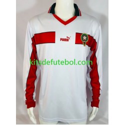 Camisola Retrô Seleção da Marroquina Homem Equipamento alternativo 1998 Mangas Compridas