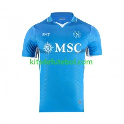 Camisola Napoli Homem Equipamento principal 2024-2025 Mangas Curtas