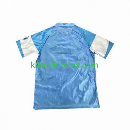 Camisola Retrô Napoli Special Homem Equipamento principal 1990 1991 Mangas Curtas