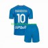 Camisola Napoli Maradona 10 Criança Equipamento principal 2023-2024 Mangas Curtas