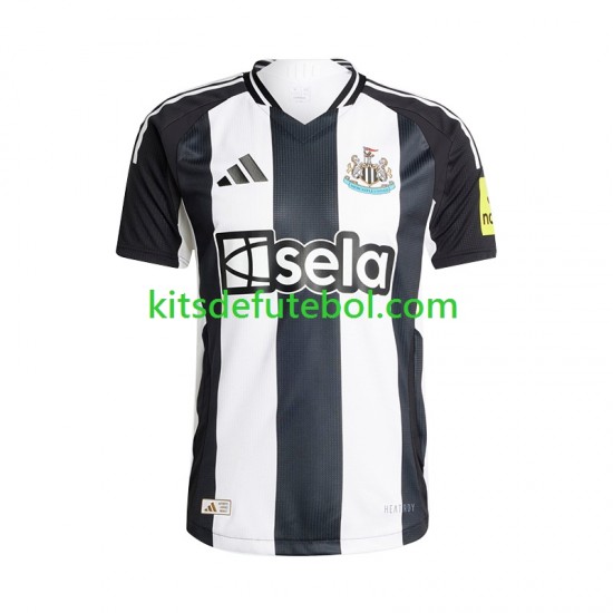 Camisola Newcastle United Homem Equipamento principal 2024-2025 Mangas Curtas
