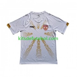 Camisola Seleção da Macedónia do Norte Homem Equipamento alternativo 2023 Mangas Curtas