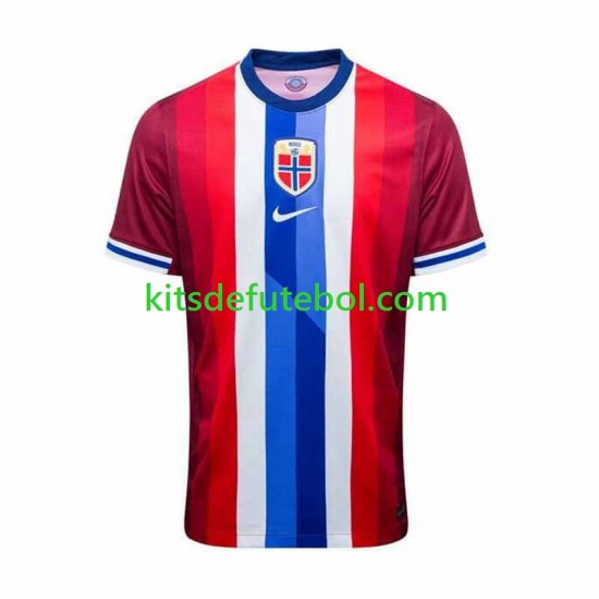 Camisola Seleção da Norueguesa Homem Equipamento principal 2024 Mangas Curtas