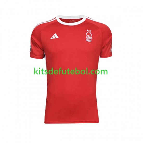 Camisola Nottingham Forest Homem Equipamento principal 2023-2024 Mangas Curtas